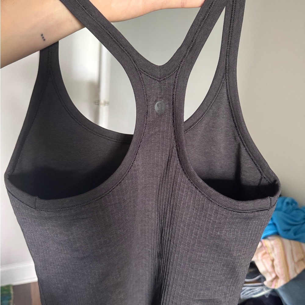 Black Lululemon Racerback Tank Top